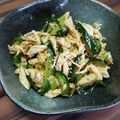Coo1215's cooksnap of when they made ささみの酒蒸しと胡瓜のハリッサ和え.