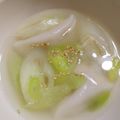 クックE04FUY☆'s cooksnap of when they made あったか生姜と鶏ガラの餃子スープ.
