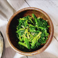 ❀まいねこ❀'s cooksnap of when they made レンジで簡単ほうれん草のお浸し★もう一品.