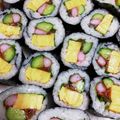 Quick　hiyoko's cooksnap of when they made 節約巻き寿司☆恵方巻きやお正月にも.