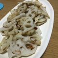 Sac’HiNa's cooksnap of when they made 簡単！美味！蓮根と桜えびの塩きんぴら.