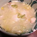 YUKIKOblue's cooksnap of when they made 切り餅で♪簡単☆参鶏湯風スープ.