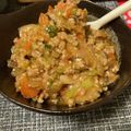 マールマル's cooksnap of when they made 豚挽き肉で♪肉味噌♪レタス包みで♪.