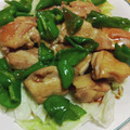 55才のおじさん's cooksnap of when they made 鶏肉とピーマンの照り焼き＊簡単主役おかず.