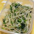 QPはにー's cooksnap of when they made ほうれん草ともやしのナムル☆1品に！.