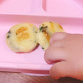 ひろっぴの嫁's cooksnap of when they made 1歳☆ジャガイモとほうれん草のお焼き.