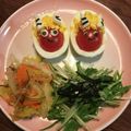こつゆ514's cooksnap of when they made ★節分★ゆで卵赤鬼★.