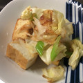 ベティ３'s cooksnap of when they made 「減らソルト」厚揚げとキャベツのみそ炒め.