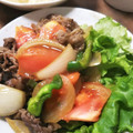 そらてんママ's cooksnap of when they made 牛肉とトマトの甘酢炒め.