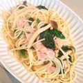 megumegu02's cooksnap of when they made mベーコンとほうれん草の和風パスタ.