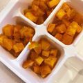 パッシーユ's cooksnap of when they made 離乳食中期〜レンジでカボチャの冷凍保存.