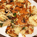 パッシーユ's cooksnap of when they made ニラともやしのお焼き.