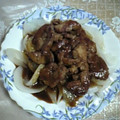 gojira_minira's cooksnap of when they made 玉ねぎ主役？！ころころポーク炒め.