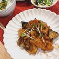 ⁂山暮らしわんこ⁂'s cooksnap of when they made 豚肉と茄子のわさびダレ和え。.