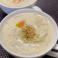 ☆あいちゃん's cooksnap of when they made 鶏肉と白菜の白味噌豆乳スープ.