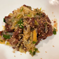 クックF8J1T7☆'s cooksnap of when they made 牛肉とネギの炒め.