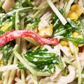 クックG5DSWD☆'s cooksnap of when they made 【超簡単】水菜とツナのサラダ.