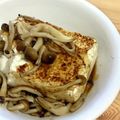 おすしが好き's cooksnap of when they made 豆腐ステーキ　きのこのバター醤油添え.