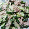 ぱたぱたこ's cooksnap of when they made きゅうりとツナの和風サラダ　ズボラ風♪.