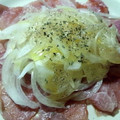 ぱたぱたこ's cooksnap of when they made 新玉ねぎと生ハムのマリネ.