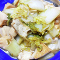 cotton777's cooksnap of when they made 厚揚げでかさ増し！鶏と白菜の甘辛煮.