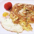 えり｡˚✩'s cooksnap of when they made 低糖質！鶏モモの卵はさみ焼き.