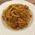クックYS50's cooksnap of when they made 簡単！美味しい！基本のミートソース.