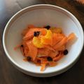 栗丸うさぎ's cooksnap of when they made ピーラー人参とミカンで 簡単ラペ風サラダ.