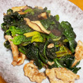 majyu1011's cooksnap of when they made 簡単副菜☆ほうれん草豚こまの柚子胡椒炒め.