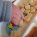 kam嫁's cooksnap of when they made 手づかみチーズトースト〜離乳食〜.