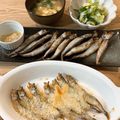 mikko6's cooksnap of when they made ✿ししゃものオリーブ焼き✿.