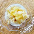 ボブナナ's cooksnap of when they made 角切りりんごとパインのはちみつヨーグルト.