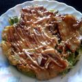 keich's cooksnap of when they made うまうま♪ねぎバージョンのお好み焼き.