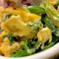 MULA's cooksnap of when they made ほうれん草のごま和えのリメイク炒め.