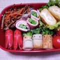 モコナもどき's cooksnap of when they made 簡単♪キャラ弁おかず☆竹輪星人★飾り切り.