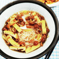 在宅勤務のおじさん's cooksnap of when they made 椎茸と油あげの旨だし☆にゅうめん☆.
