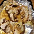 うさうさぼん2's cooksnap of when they made きのこ農家直伝　しいたけのホイル焼き.