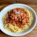 ぱせのん's cooksnap of when they made ☆スパゲッティ ミートソース☆.