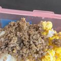 ゆずこち's cooksnap of when they made ❁フライパン1つ❁そぼろ丼❁１人前分量❁.