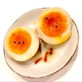 悠LOVE航's cooksnap of when they made ガツンとにんにく醤油味玉.
