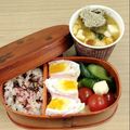 蕎麦の華's cooksnap of when they made 豆腐ととろろ昆布の味噌汁.