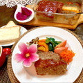 南風♡'s cooksnap of when they made アメリカのミートローフ.