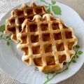 てったんさん's cooksnap of when they made 甘くはない・・ワッフル！.