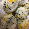 るり２'s cooksnap of when they made 韓国風おにぎり ⁄ チュモクパプ レシピ.
