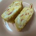 snow012's cooksnap of when they made 卵１つで♡カニカマと白だしの和風卵焼き♩.