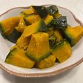 ルウサン's cooksnap of when they made カボチャの塩バター♡簡単副菜〜お弁当にも.