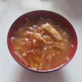 きらり流れ星's cooksnap of when they made お味噌汁に七味唐辛子を少し✨.