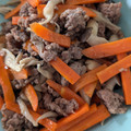 料理スキになってきた's cooksnap of when they made 【丼にも◎】シメジと合い挽き肉の中華炒め.