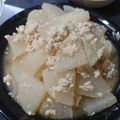 メイプル⌘'s cooksnap of when they made 鶏挽肉と大根のとろとろ煮♡.