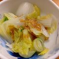 tsmitaka's cooksnap of when they made 超簡単！白菜と長葱のあつあつごま油サラダ.